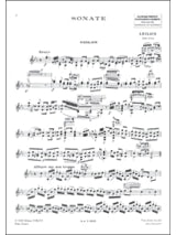 Oeuvres du 18ème siècle - Partition - Violon